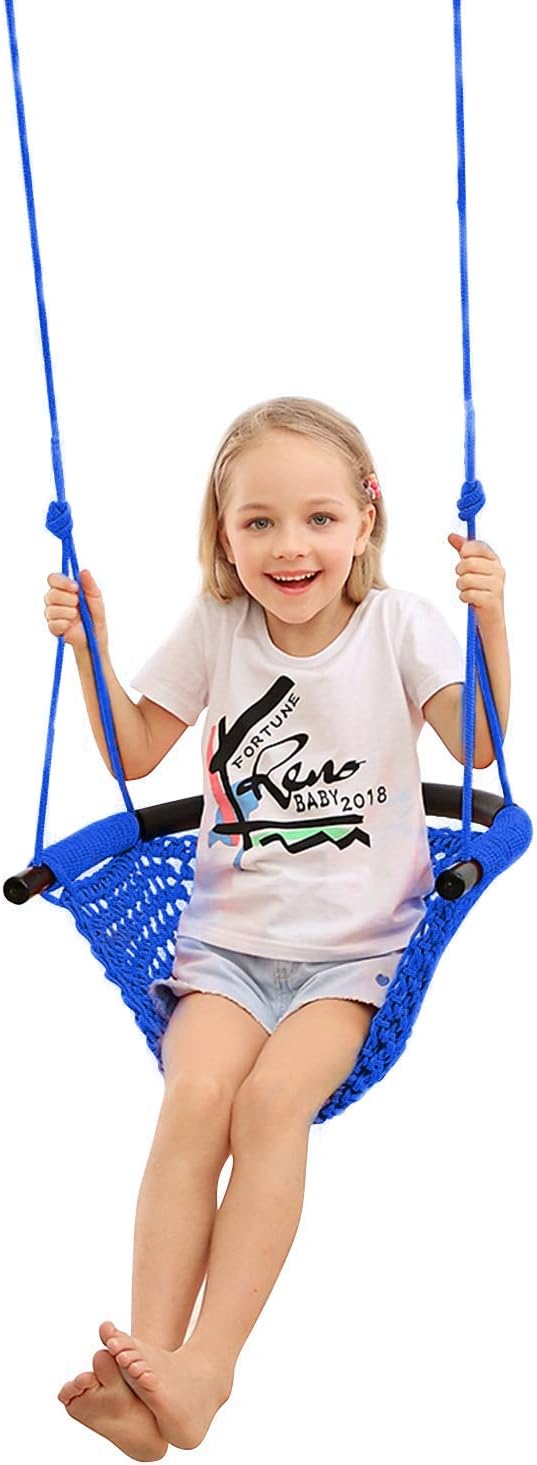 Swing Seat for Kids Heavy Duty Rope Play Secure Children Swing Set, Playground - Image 9