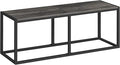 HOOBRO Dining Bench, 47.2 Inch Industrial Style Kitchen Table Bench, Steel Frame by HOOBRO