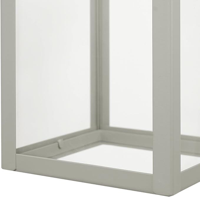 GLOBE Electric 44838 Bowery 1-Light Outdoor Indoor Wall Sconce, Matte Gray - Image 8