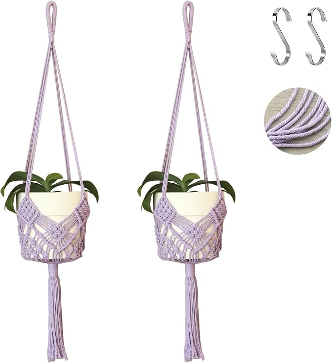 Hanging Planter with Patterns - Image 2
