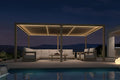 PURPLE LEAF 11x18 ft Louvered Pergola by PURPLELEAF