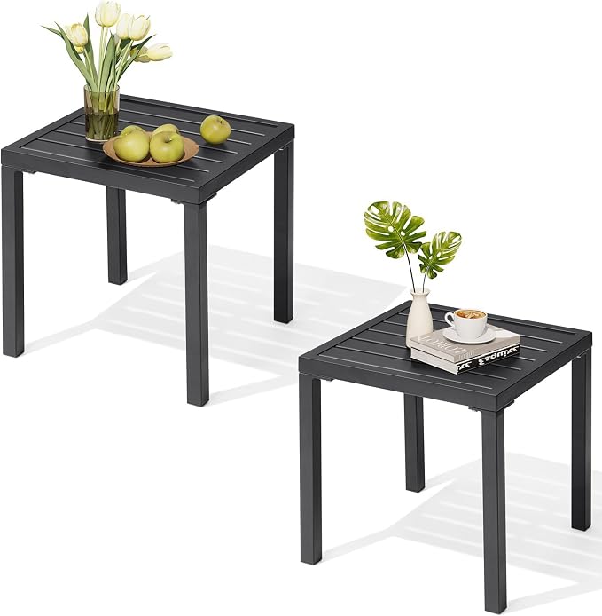 Crestlive Products Outdoor Side Table Set of 2 by CrestliveProducts