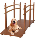 VINGLI Garden Bridge, Classic Wooden Bridge by VINGLI