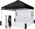 CROWN SHADES Canopy Tent, 10 x 10 Foot Portable Pop Up Outdoor Shelter by CrownShades