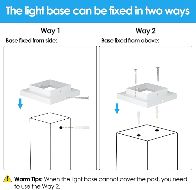 Mlambert 10 Pack Solar Post Lights Outdoor, Waterproof Fence Cap - Image 4