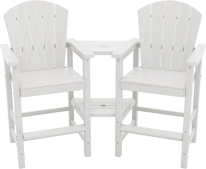 SERWALL Tall Adirondack Chairs Set of 2 by SERWALL