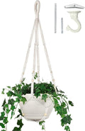 43 Inches Macrame Planter Hanger Large by Shineloha