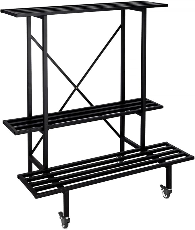 Zhongma 3 Tier Metal Heary Duty Plant Stand - Image 2