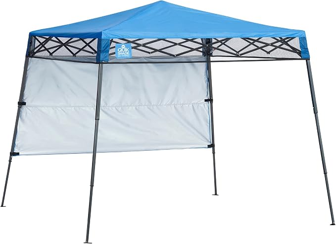 Quik Shade Go Hybrid 6' x 6' Sun Protection Pop-Up Compact and Lightweight 7' x by QuikShade