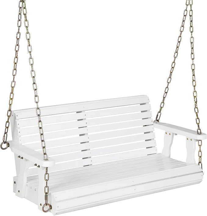 Giantex Wooden Porch Swing 2 Seat by Giantex