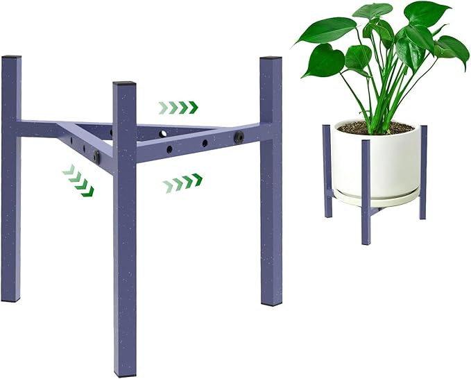 Aripark Plant Stand Indoor Adjustable, Metal Modern Plant Stands Small by Airpark