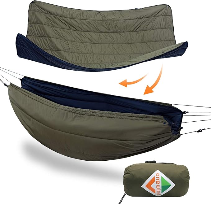 onewind Double Hammock Underquilt Warm Insulation Ultralight 3-4 Season Camping by onewind
