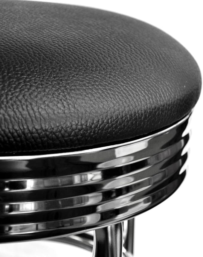 TRINITY Heavy Duty 30-Inch Backless Swivel Bar Stool - Image 12