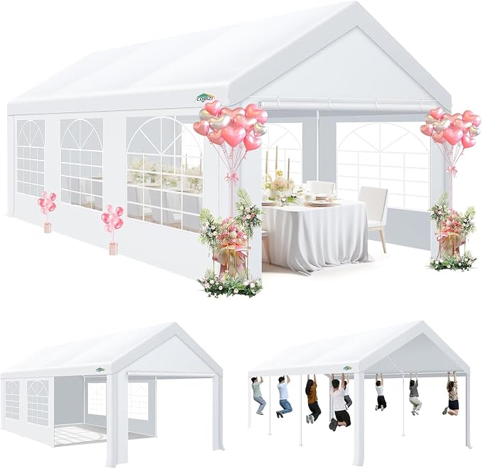 COBIZI 10x20 Tents for Parties Heavy Duty, Party Tent 10x20 by COBIZI