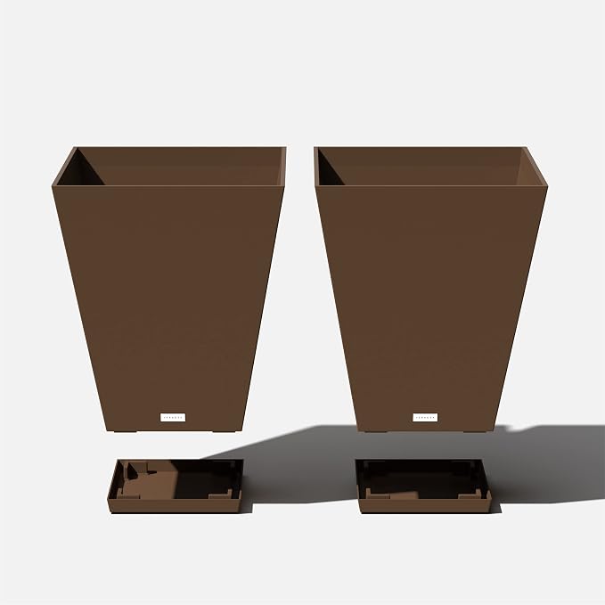 Veradek Nobleton Indoor/Outdoor Wide Square Planter - Image 3