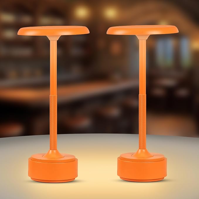 5200mAh Rechargeable Cordless LED Table Lamps Touch Sensor Light, 3-Levels by HAPYGILightings