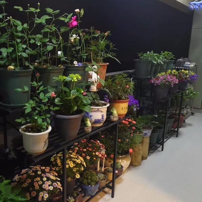 Zhongma 3 Tier Sturdy Plant Stand Space-Saving Heavy Duty Plant Holder - Image 3