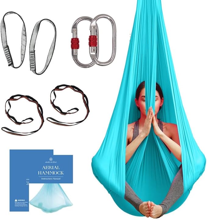 Aerial Silk Yoga Hammock & Swing by AumActive