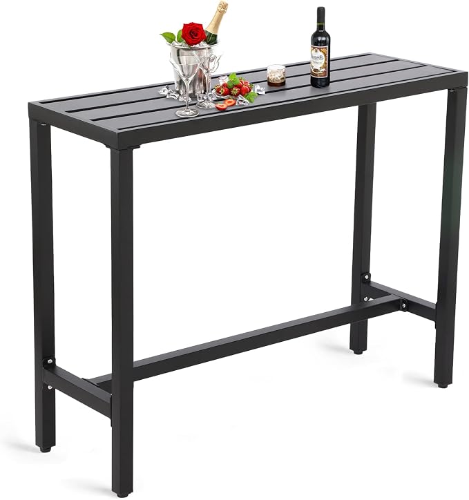 Outdoor Bar Table, Patio Counter Height Bar Tables by Unknown