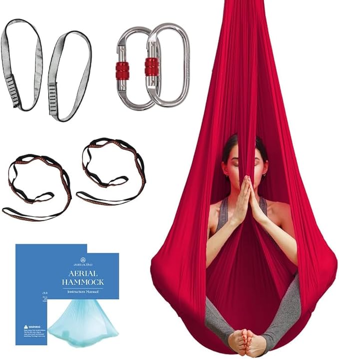 Aerial Silk Yoga Hammock & Swing by AumActive