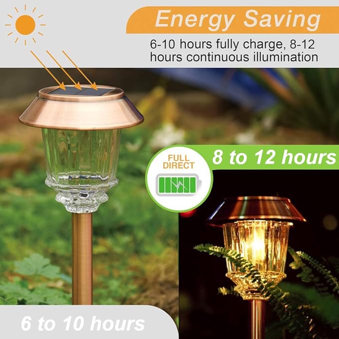 XMCOSY+ Solar Lights Outside Waterproof - Image 4