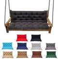 Swing Cushion Replacement Outdoor Porch Waterproof Bench Cushion 2-3 Seater by YXMKJOS