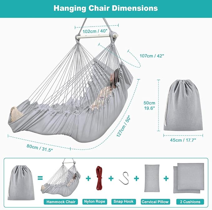 Outerman Hammock Chair, Hanging Chair - Image 2