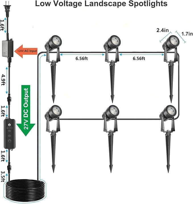 SUNTHIN Outdoor Landscape Lighting - Image 6