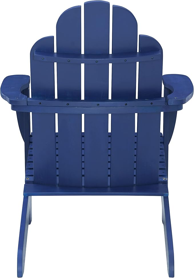 Jayde Blue Adirondack Chair by Linon - Image 6