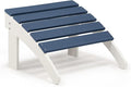 Aoodor Outdoor Adirondack Ottoman by Aoodor