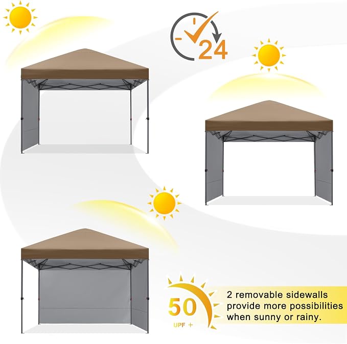 COOSHADE Pop Up Canopy Tent 10x10 - Image 8
