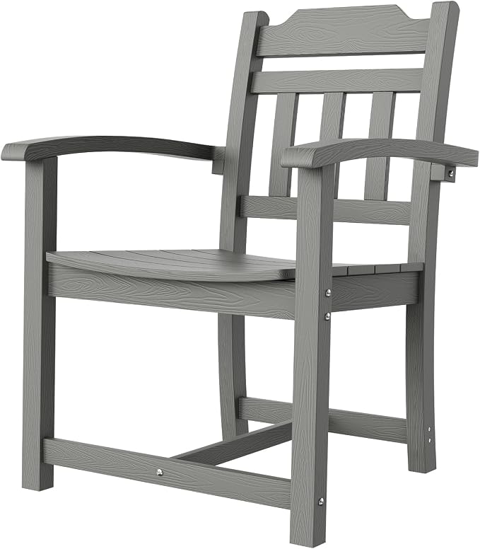 VEVOR Outdoor HIPS Patio Dining Set, 5 Pieces Patio Table and Chairs Set - Image 11