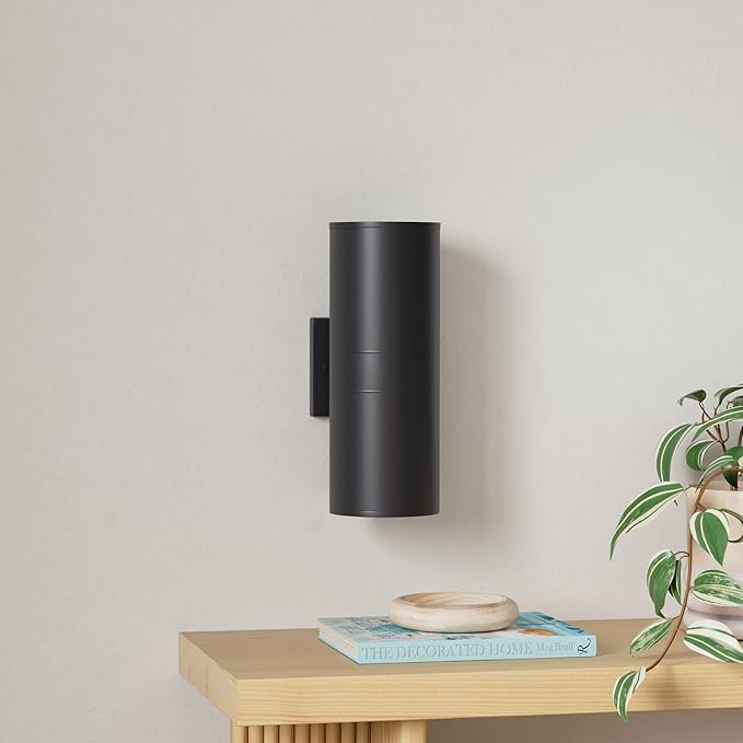 Modern Outdoor Wall Light with Dusk to Dawn Sensor, Exterior Light Fixture Wall - Image 2