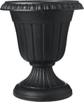Arcadia Garden Products PL10BK Classic Traditional Plastic Urn Planter by Unknown