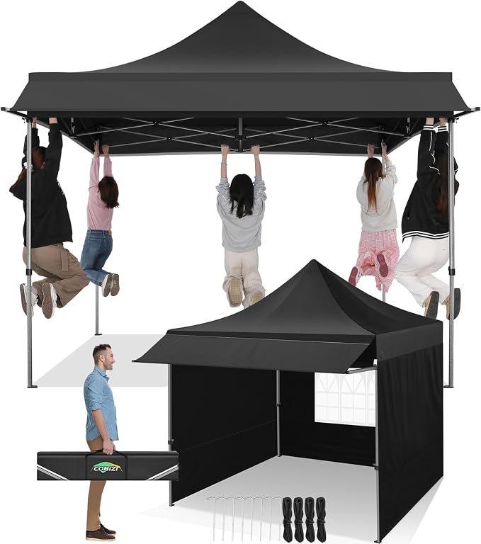 COBIZI 10x10 Pop Up Canopy Tent by COBIZI