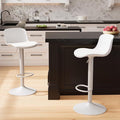 Kidol & Shellder Bar Stools Set of 2 Adjustable Swivel Counter Height Stools by KidolShellder