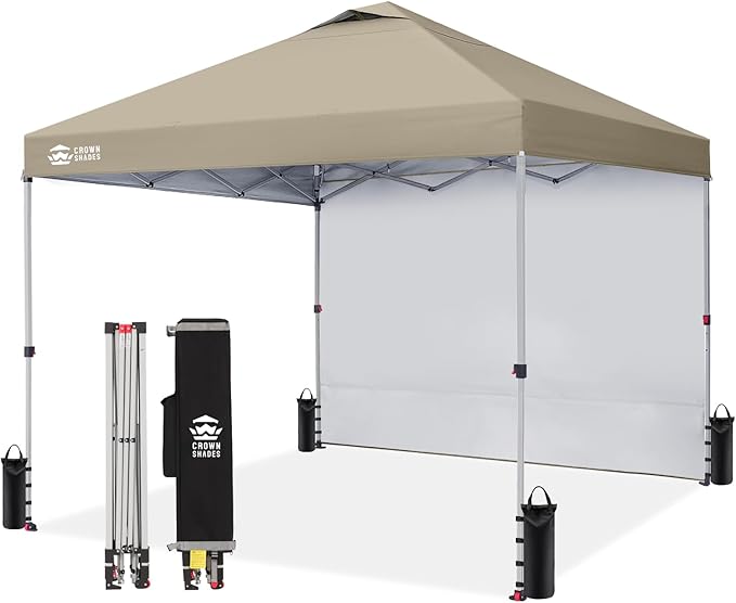 CROWN SHADES 12x12 Pop Up Canopy Tent Instant Commercial by CrownShades