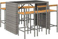 vidaXL 7 Piece Patio Bar Set by vidaXL