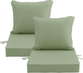 24x24 Inch Outdoor Chair Cushions Set of 2, Patio Furniture Cushions by Unknown
