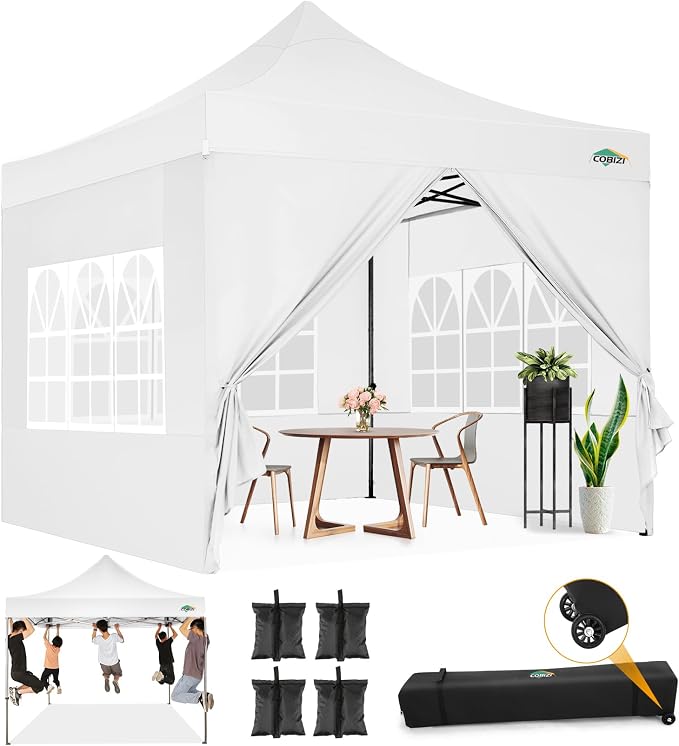COBIZI 10x10 Pop Up Canopy by COBIZI