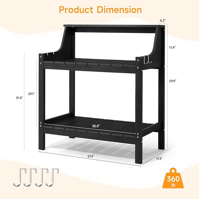 ONBRILL Potting Bench, HDPS Potting Bench - Image 2