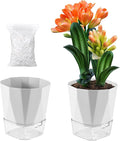 2 Pack Self Watering Pots for Plants, 8.4" Self Watering Planters Large African by Planterhoma