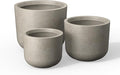 Kante 13", Outdoor Indoor Modern Planter Pots, Lightweight, Weather Resistant by Kante