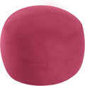 MeMoreCool Round Stuffed Pouf Ottoman Foot Rest, Floor Pouf Foot Stool by MeMoreCool