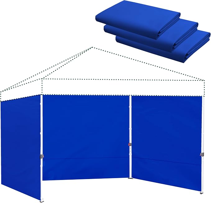 Canopy Sidewalls for 10x10 Pop Up Canopy 99% UV Protection, Waterproof by Unknown