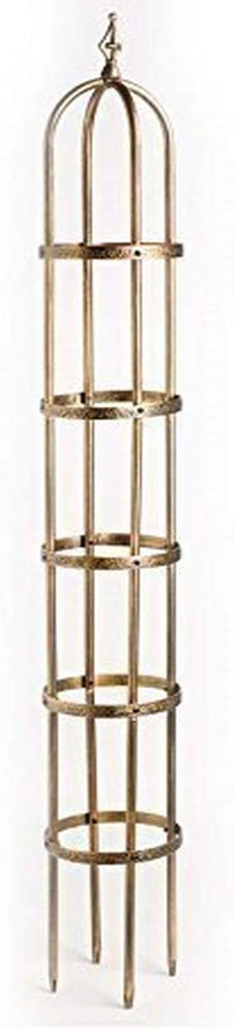 Plow & Hearth Metal Garden Obelisk | Indoor/Outdoor | Powder-Coated Steel | by PlowHearth