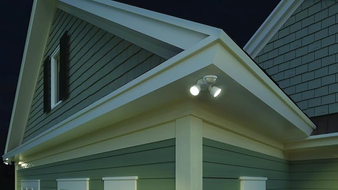 Lithonia Lighting HomeGuard 2-Light LED Outdoor Flood Lights, Motion Sensor - Image 9