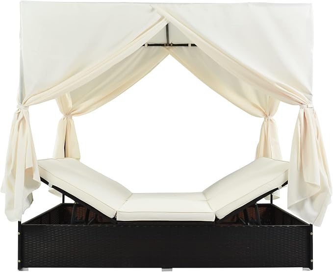 Outdoor Daybed Patio Lounge Bed - Image 5