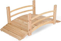 Shine Company 4980N 4 Ft. Cedar Wood Garden Bridge by ShineCompany