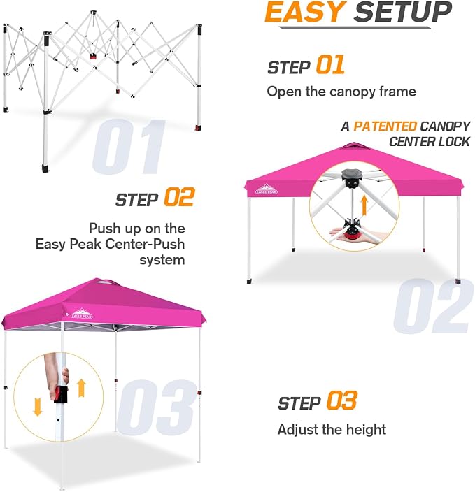 EAGLE PEAK Pop Up Canopy Tent - Image 2